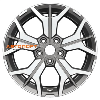 Khomen Wheels KHW1715 Gray-FP(к71+)