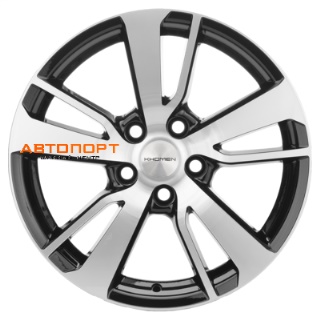 Khomen Wheels KHW1704 Black-FP(к71+)
