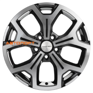 Khomen Wheels KHW1710 Black-FP(к71+)