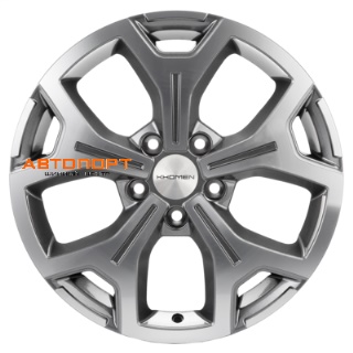Khomen Wheels KHW1710 Gray-FP(к71+)