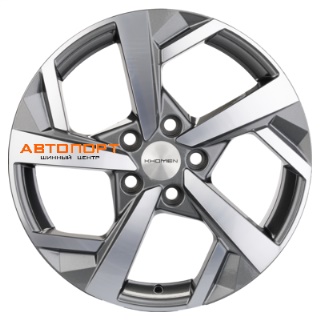 Khomen Wheels KHW1712 Gray-FP(к71+)