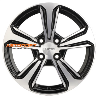 Khomen Wheels KHW1502 Black-FP(к71+)