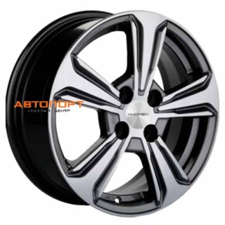 Khomen Wheels KHW1502 G-Silver-FP(к71+)