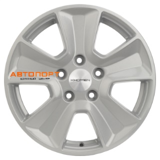 Khomen Wheels KHW1601 F-Silver(к71+)