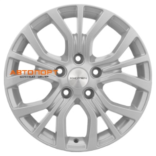 Khomen Wheels KHW1608 F-Silver(к71+)