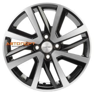 Khomen Wheels KHW1609 Black-FP(к71+)