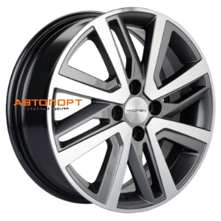 Khomen Wheels KHW1609 Gray-FP(к71+)