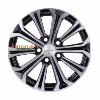 Khomen Wheels KHW1610 Black-FP(к71+)