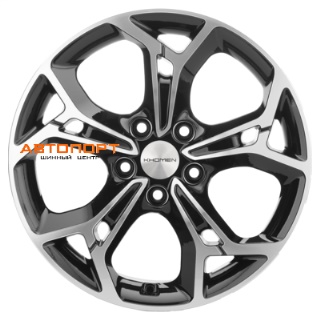 Khomen Wheels KHW1702 Black-FP(к71+)