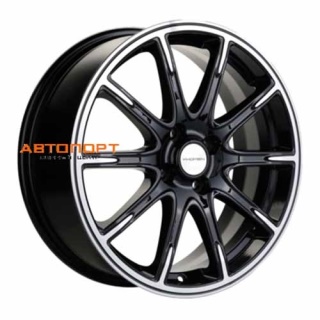 Khomen Wheels KHW1707 Black-FP(к71)