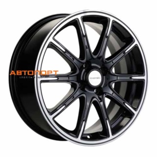 Khomen Wheels KHW1707 Black-FP(к71+)