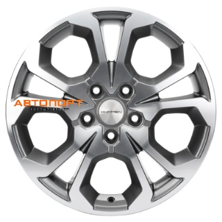 Khomen Wheels KHW1711 Gray-FP(к71+)