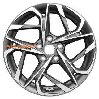 Khomen Wheels KHW1716 Gray-FP(к71+)