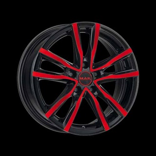 MAK Milano Black Red Face(к71+)